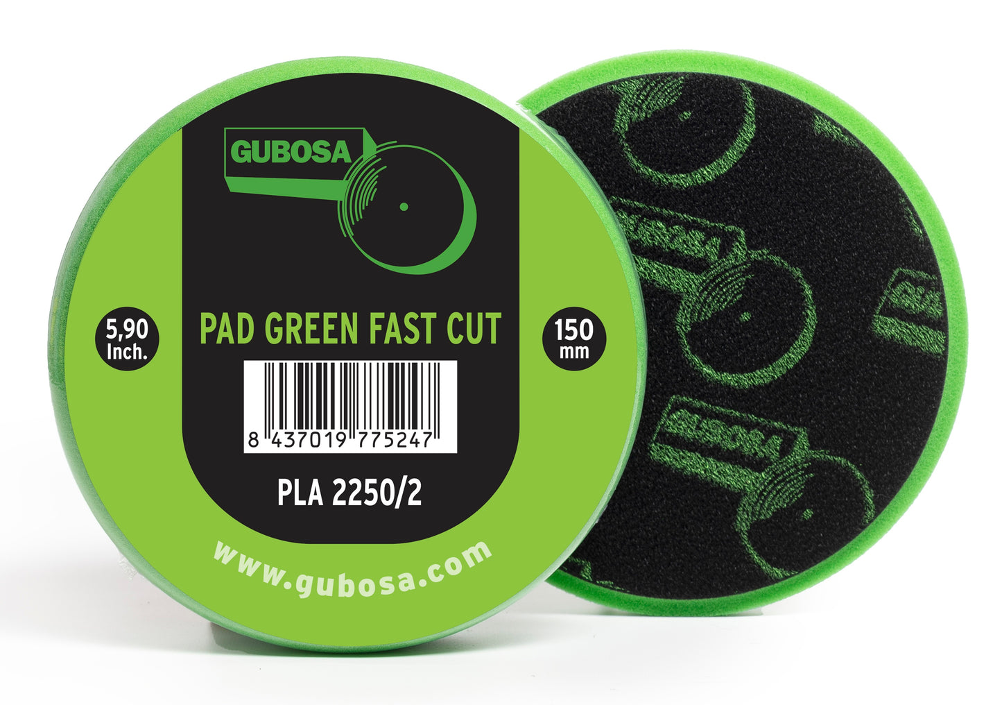 Green fast cutting sponge